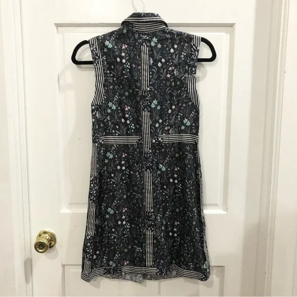 Open Ceremony floral button down dress - Picture 3 of 4